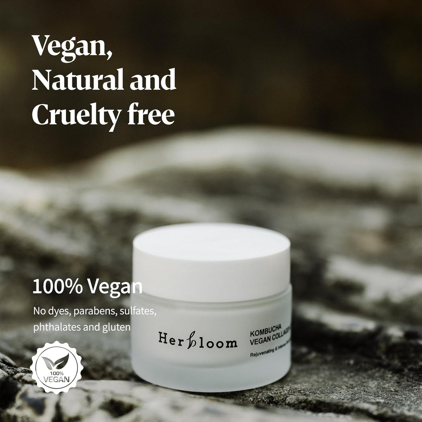 Herbloom Vegan Kombucha Collagen Cream