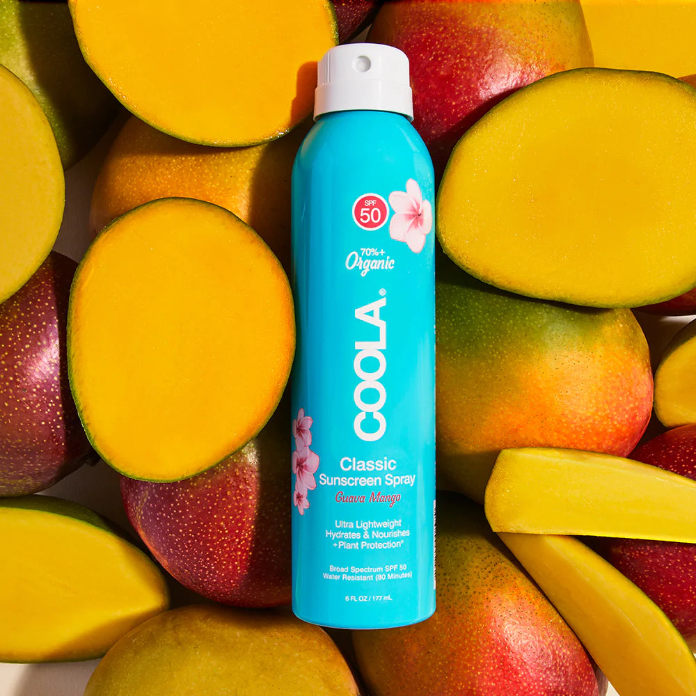 COOLA Classic Body Organic Sunscreen Spray SPF 50 - Guava Mango