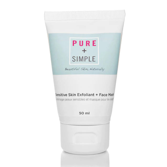 Pure + Simple Sensitive Skin Exfoliant + Mask