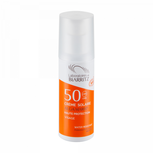 Certified Organic SPF50 Face Sunscreen