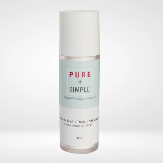 Pure + Simple Retinol Night Treatment Cream