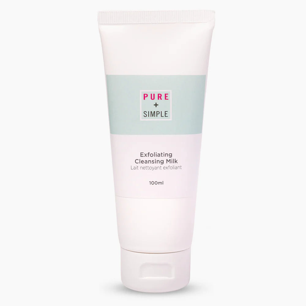 Pure + Simple Exfoliating Cleansing Milk