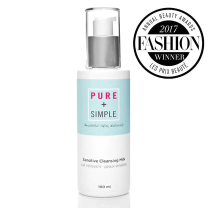 Pure + Simple Sensitive Cleansing Milk
